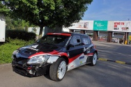 Rallye Český Krumlov: Čtvrtek - servisní areál